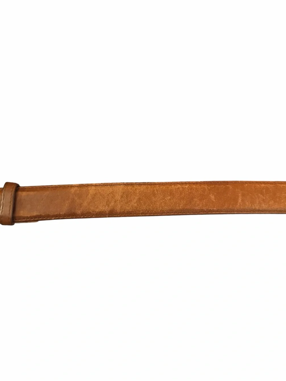 Tecovas Tan Leather Belt Calfskin Size 40